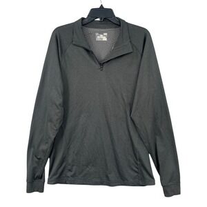 Under Armour ColdGear‎ Fitted 1/4 Zip Pullover Jacket Size L Thermal Stretch